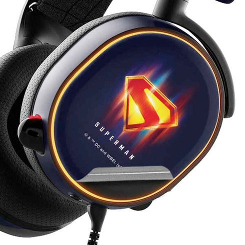 Superman 2025 Energy Shield Neon Emblem SteelSeries Arctis 3 Skin